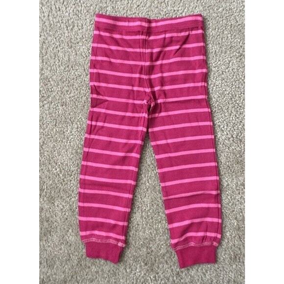 Children’s Place Girls 2 Piece Long Sleeve Pink Striped Pajamas 24mo NEW NWTs - Picture 2 of 6
